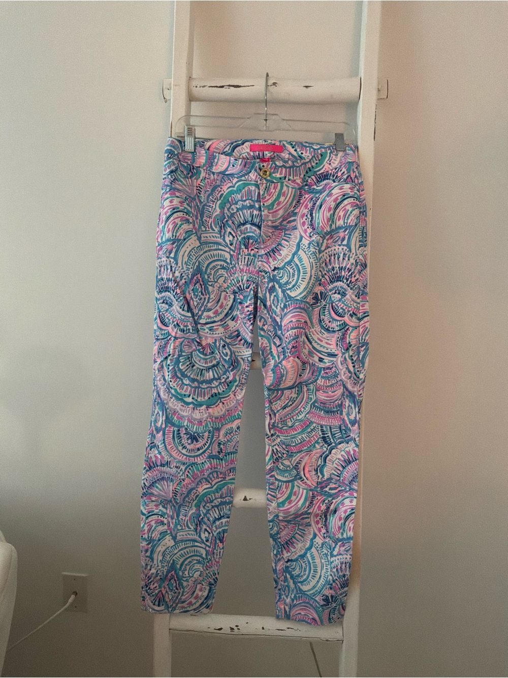 Women’s Lilly Pulitzer she’ll Patterned Pants - Pink & Blue